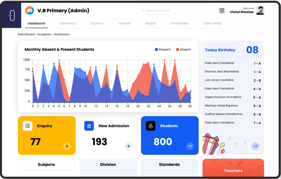 School Dashboard